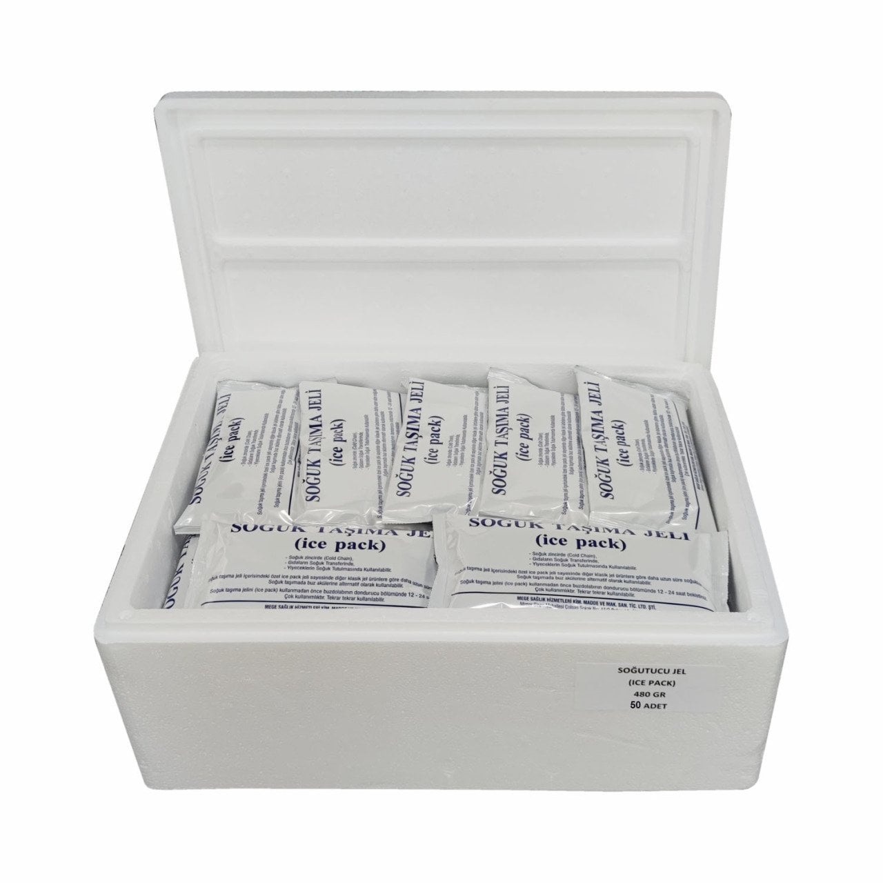 40 Adet - Soğutucu Jel 480 gr