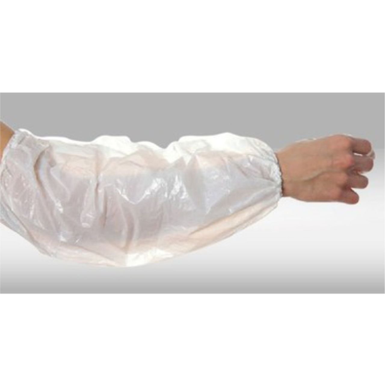 1000  Adet - Tek Kullanımlık Naylon Kolluk Beyaz