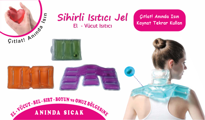 Sihirli Isıtıcı Jel (El - Vücut Isıtıcı) 